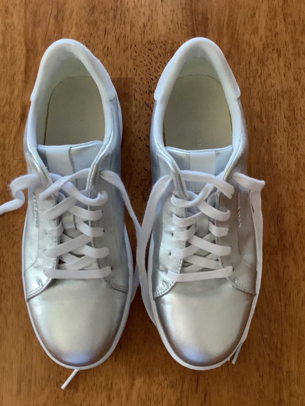 Cole Haan silver sneakers women size 9.5